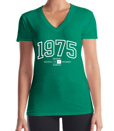 Drapeau franco depuis 1975 - t-shirt pour dames