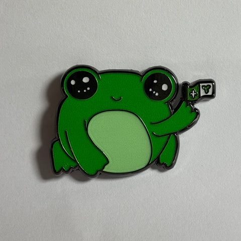Épinglette de grenouille