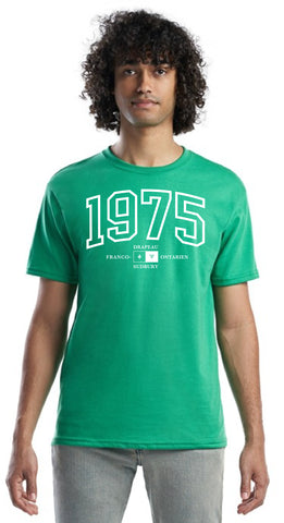 Drapeau franco depuis 1975 - t-shirt unisexe