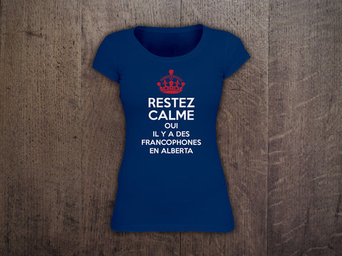 Restez calme, version Alberta - pour femmes