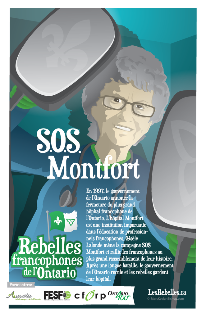 Affiche - Rebelles - S.O.S. Montfort